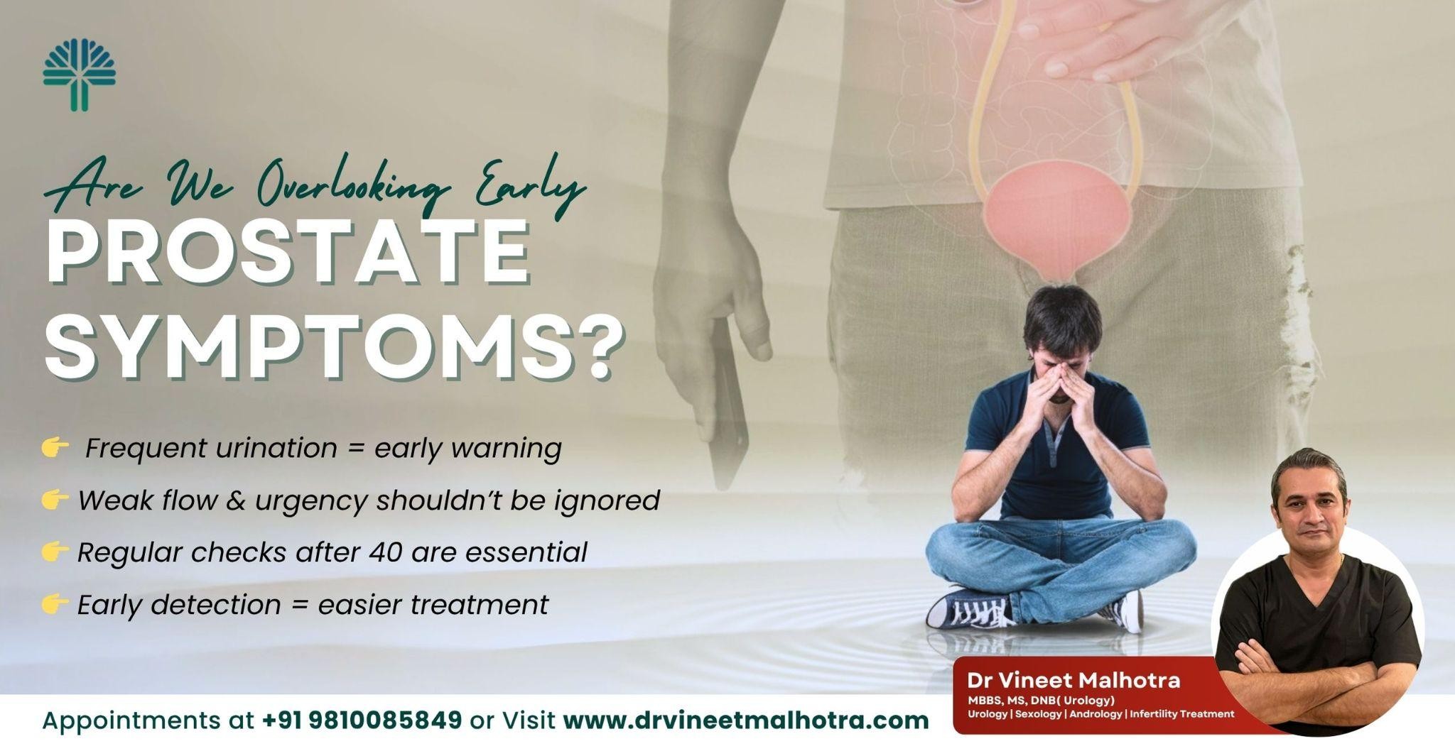 Are We Overlooking Early Prostate Symptoms