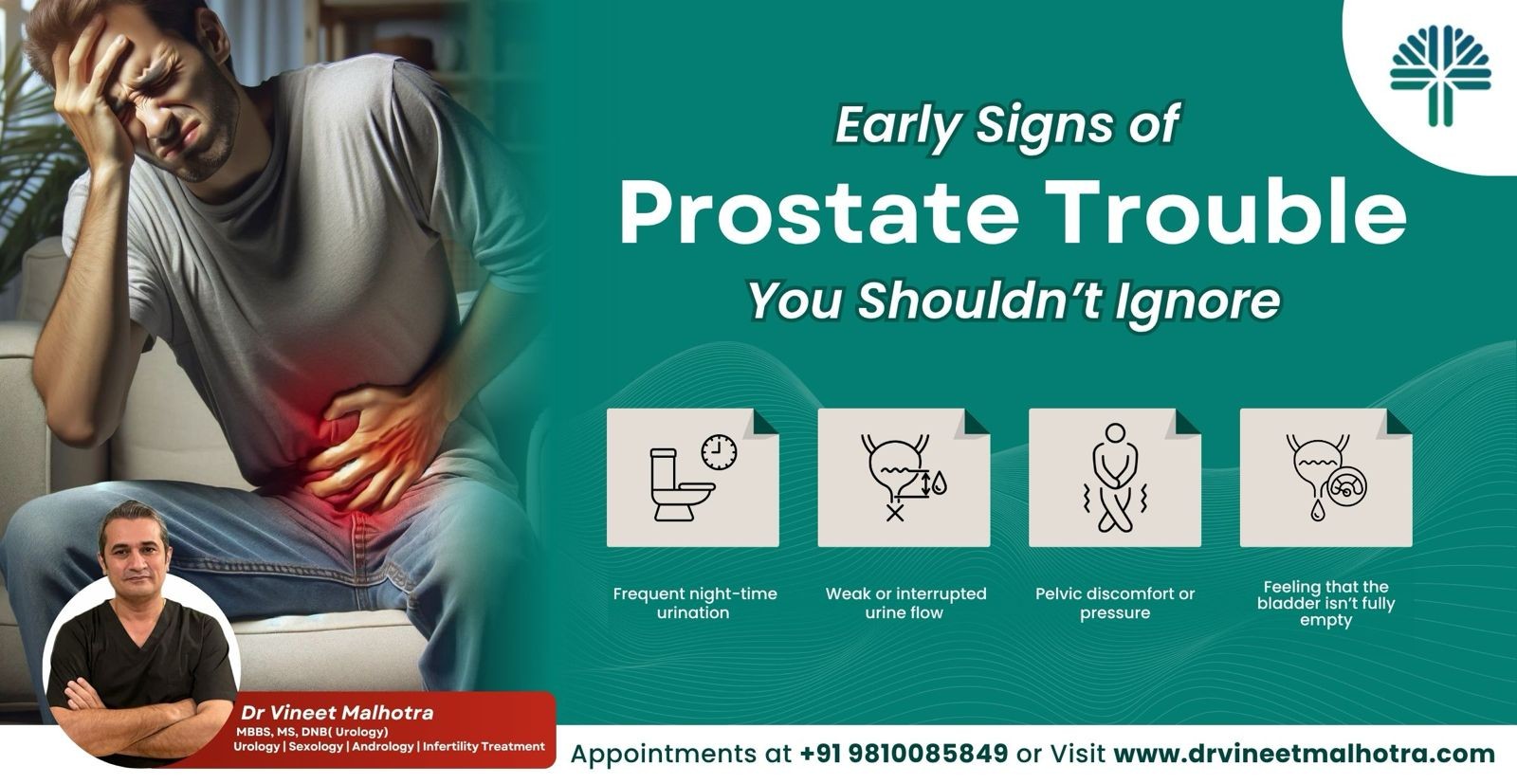 Prostate Health Don’t Wait for the Warning Signs